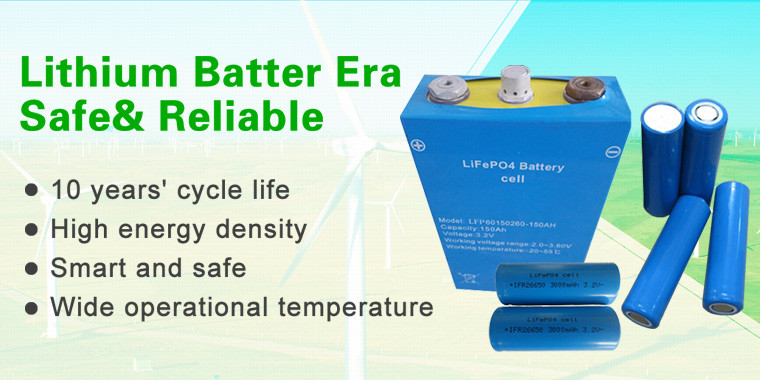 LiFePO4 μπαταρία για την ηλιακή αποθήκευση